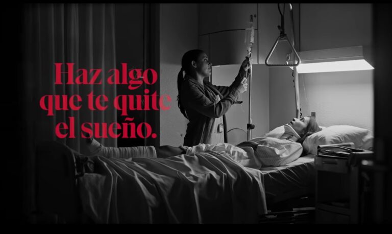 Imagen de la campaña "Haz algo que te quite el sueño" de Pikolin